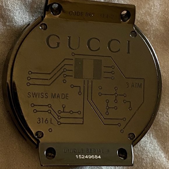 Gucci watch 114-2 stainless steel (BODY ONLY) - Picture 4 of 4